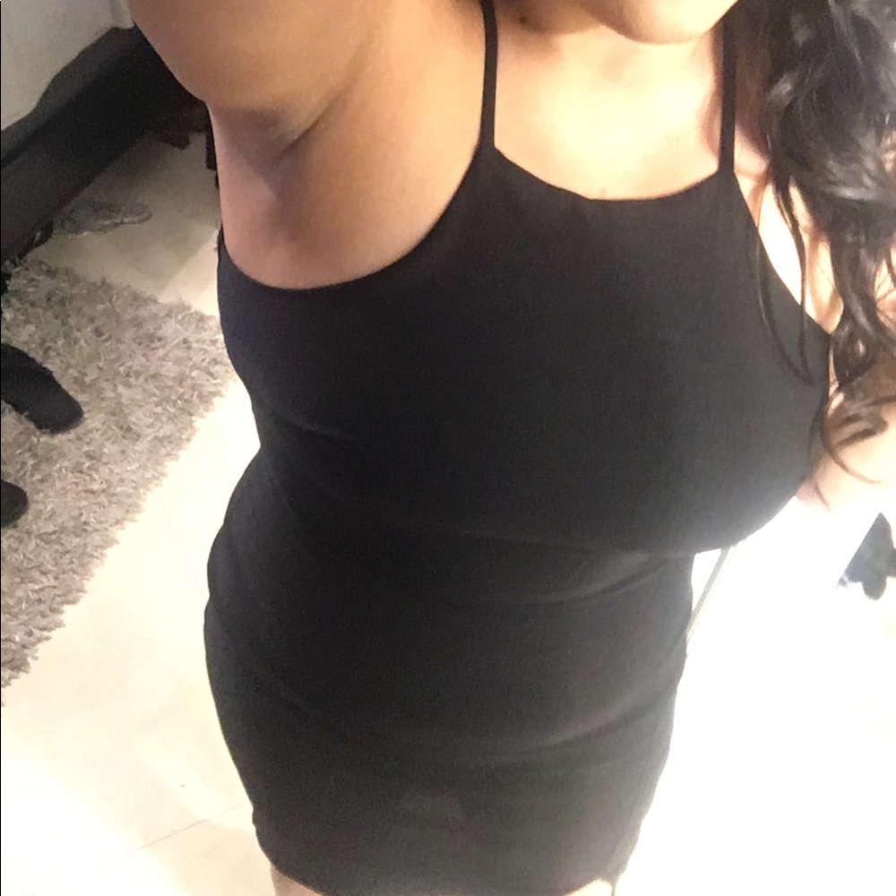 Black Midi Dress